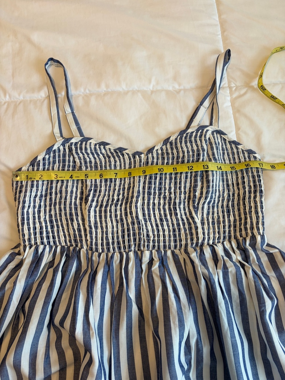 Torrid Mini Challis Smocked Sun Dress Size 1(XL) Sweetheart Silhouette Beach J4 - Picture 8 of 8